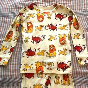 Disney lion king GAP pajamas